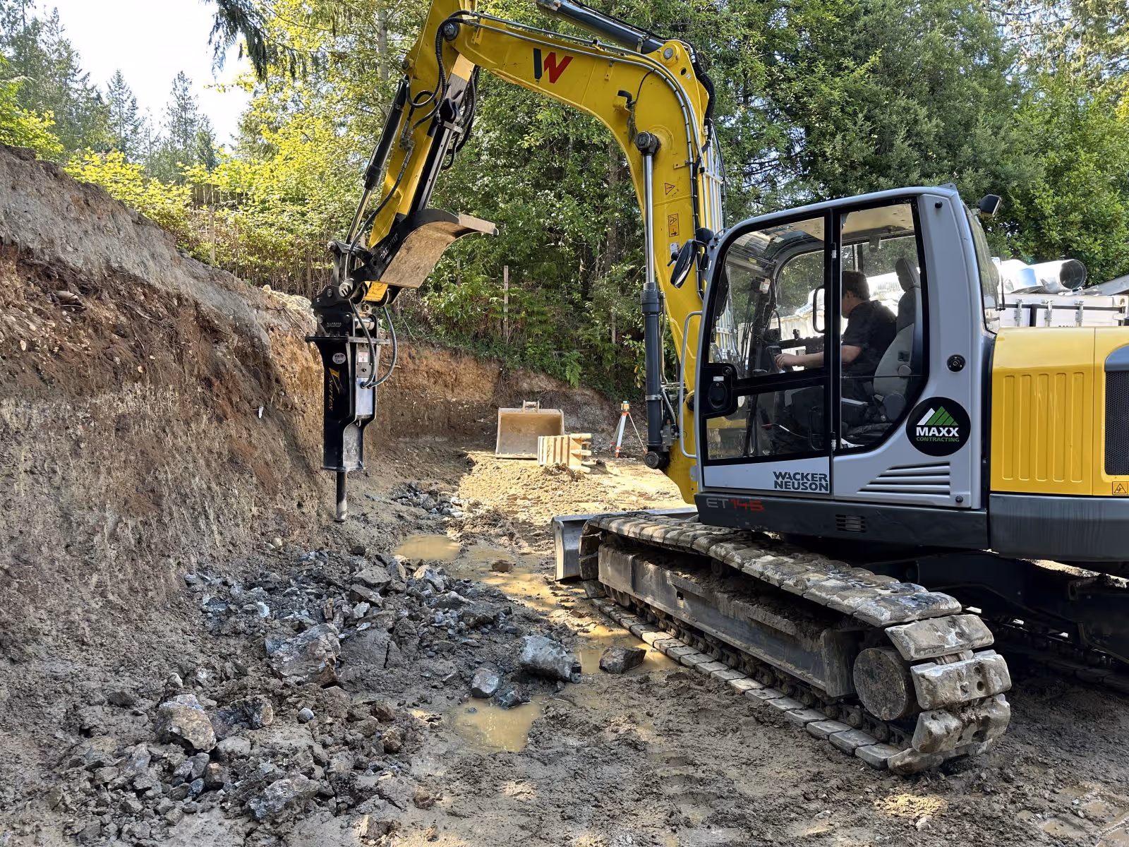 Land Clearing & Grading work by Maxx Contracting