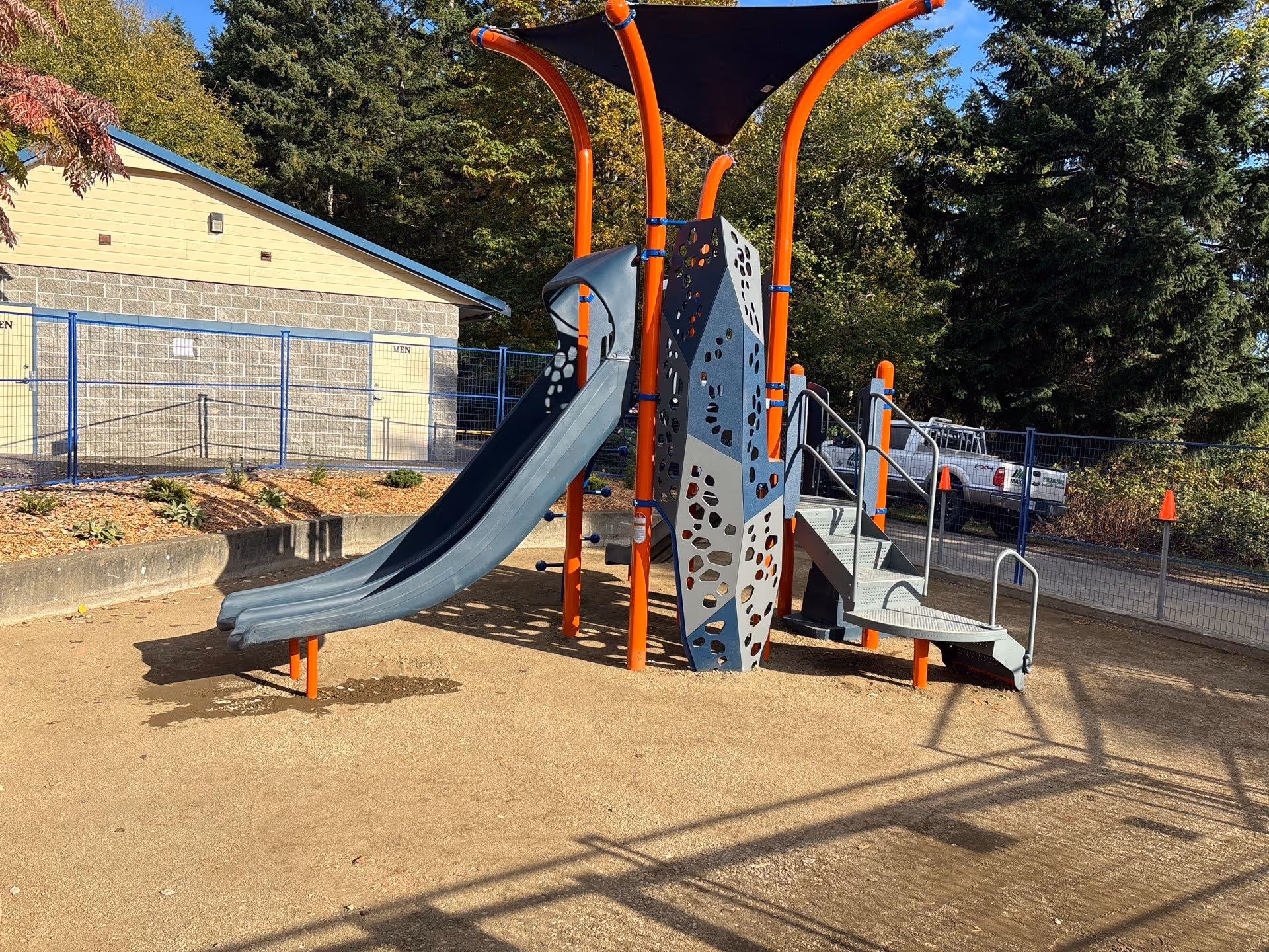Playground Installation project in Nanaimo