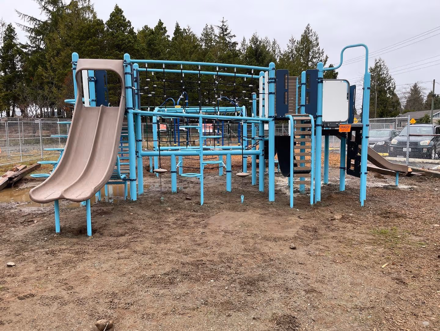 Playground Installation project on Vancouver Island