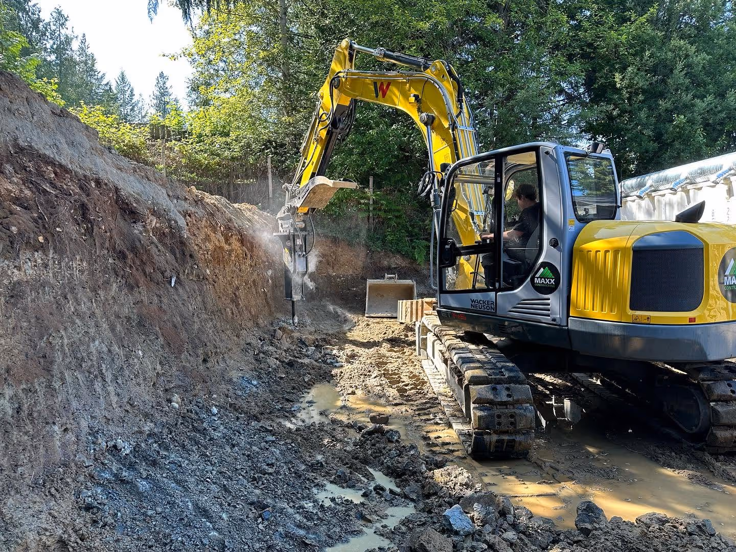 Maxx Contracting project 25 on central Vancouver Island